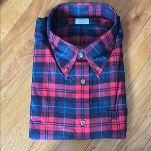 Brooks Brothers Red Plaid Shirt - XL NWT